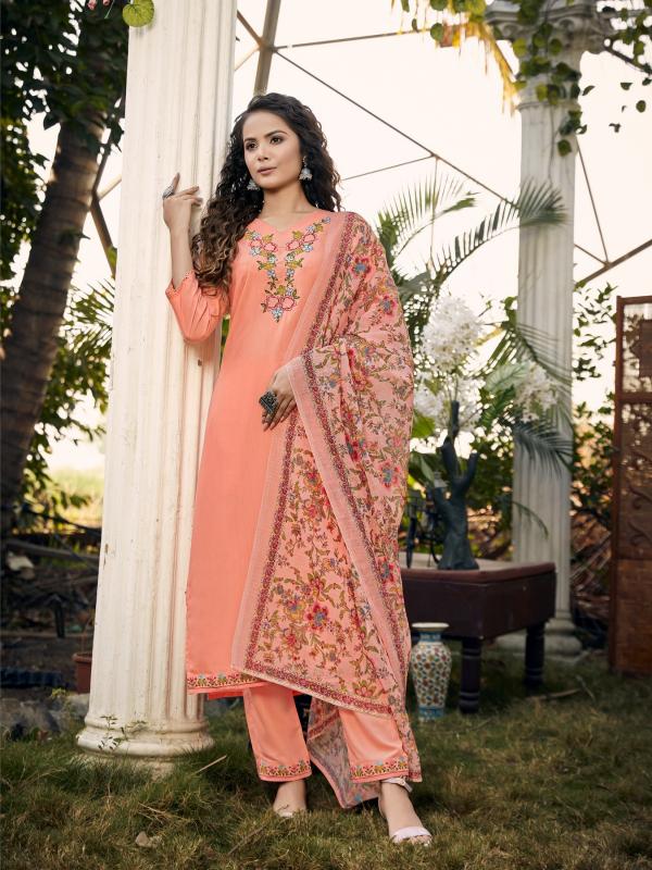 Vitara Ofira Beautiful Kurti With Bottom Dupatta Collection